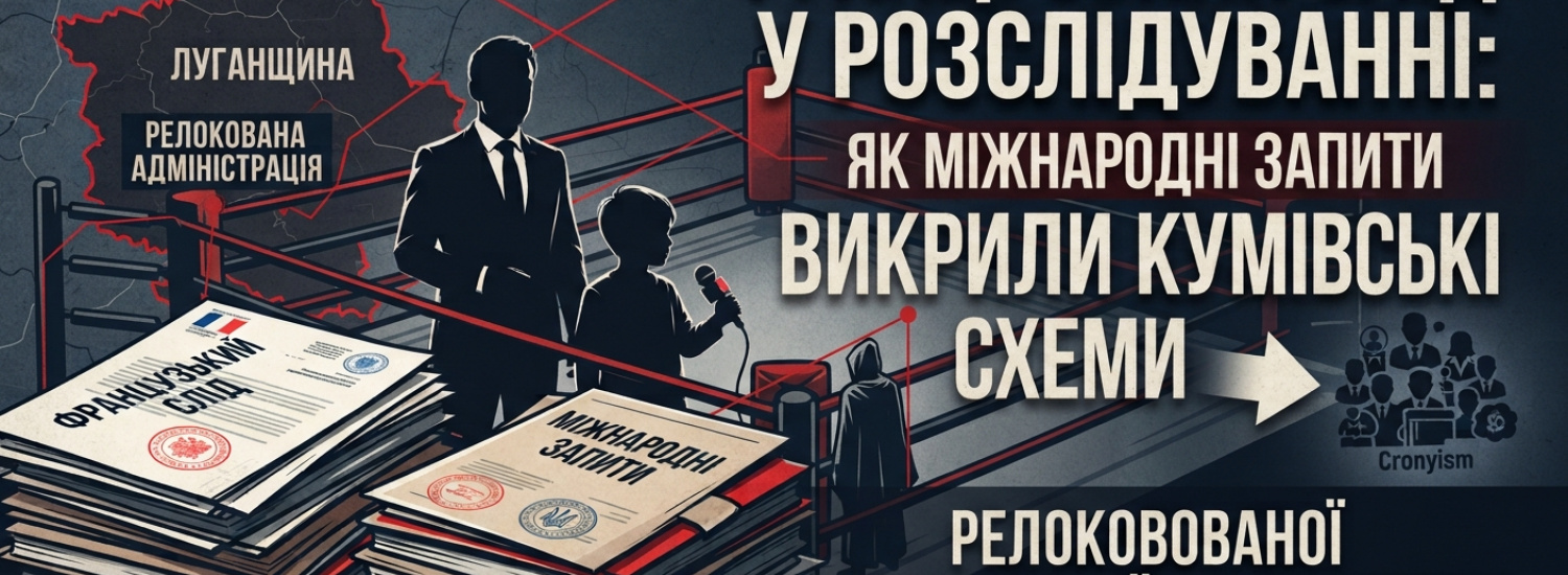 French Trail in the Probe: International Requests Uncover Nepotism Schemes of Luhansk's Relocated Administration