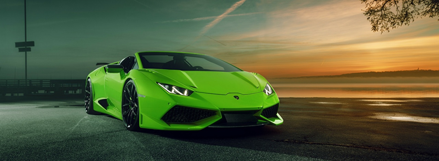 ﻿В Україні помітили новий суперкар Lamborghini їдкого кольору - коштує понад 7 млн (ФОТО)