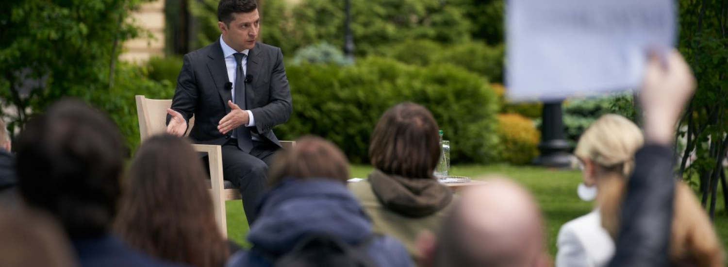 Президент заявляє, що в Мінському процесі відсутнє питання Криму