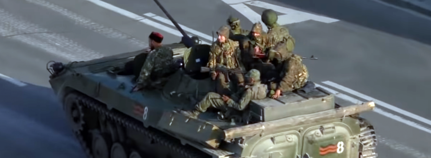 Июнь 2014, в Луганске началась война