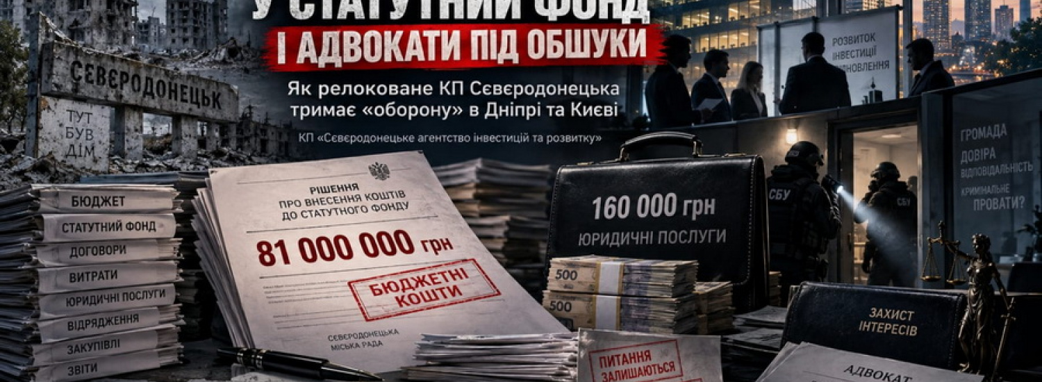 181 Million in Charter Capital and Retainers Amid Raids: How a Relocated Sievierodonetsk Enterprise Operates Out of Dnipro and Kyiv