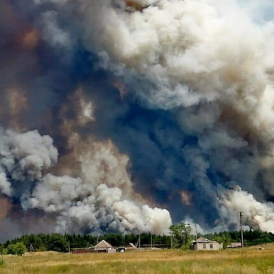 Бездіяльність луганської влади - масштабна пожежа і людські жертви