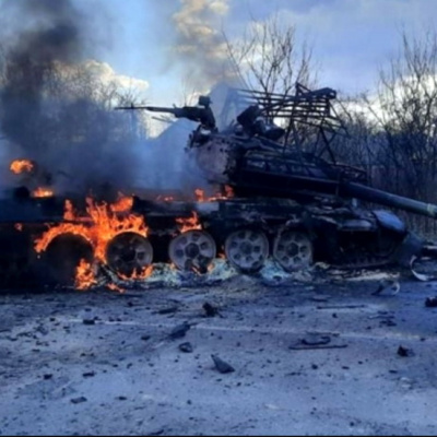 Сумарні орієнтовні втрати ворога за чотири доби загарбницької війни РФ в Україні