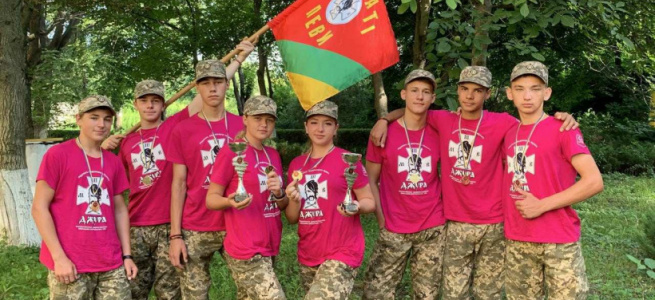 Учні Лиманської гімназії вибороли ІІІ призове місце на Всеукраїнському етапі гри «Сокіл» («Джура»)