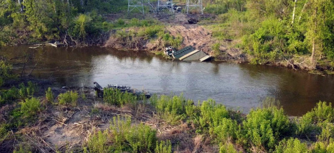 На Луганщині ЗСУ знищили  переправу окупантів: інформацію надали місцеві сили спротиву