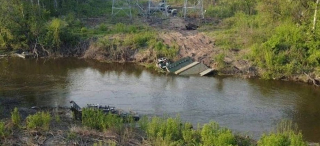 Окупанти планують форсувати Сіверський Донець: на Луганщині помітили понтонну техніку рф