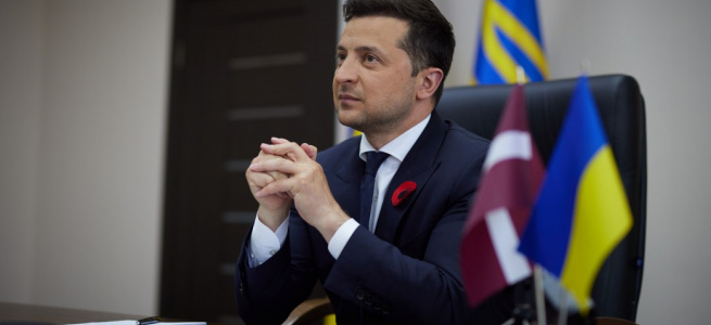 ﻿Президенти України та Латвії підписали спільну Декларацію про європейську перспективу України