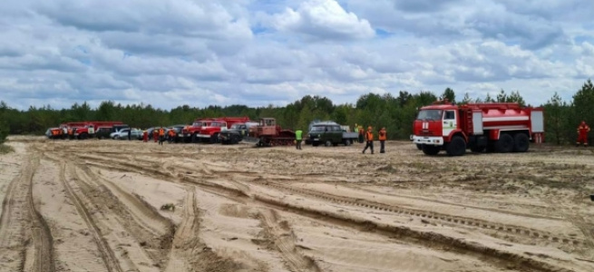 ﻿В Україні стартували тренування з раннього виявлення та запобігання лісовим пожежам