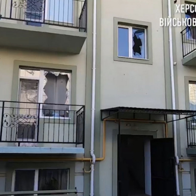 Російські війська відкрили вогонь по Дніпровському району міста Херсон