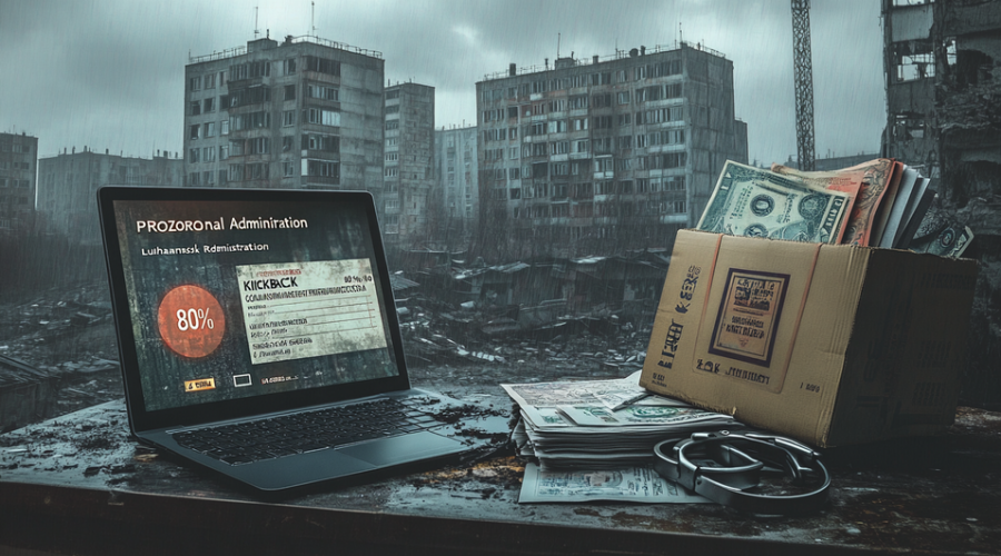 Golden PR Amid the Ruins and Mail-Order Kickbacks: How a Regional Leadership Crackdown Exposed a Legal Defense Scheme in Occupied Luhansk