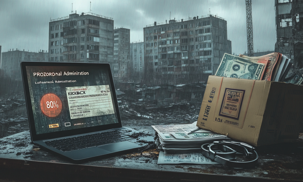 Golden PR Amid the Ruins and Mail-Order Kickbacks: How a Regional Leadership Crackdown Exposed a Legal Defense Scheme in Occupied Luhansk