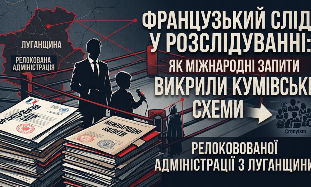 French Trail in the Probe: International Requests Uncover Nepotism Schemes of Luhansk's Relocated Administration