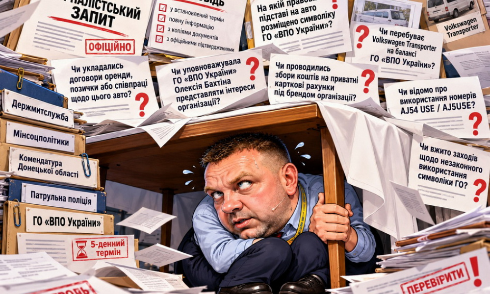 Lawmakers Above the Law: While the Ministry Regulates Evacuations, MP Tkachenko Ignores Inquiries as His Van Runs on Stolen Kyiv Mercedes Plates