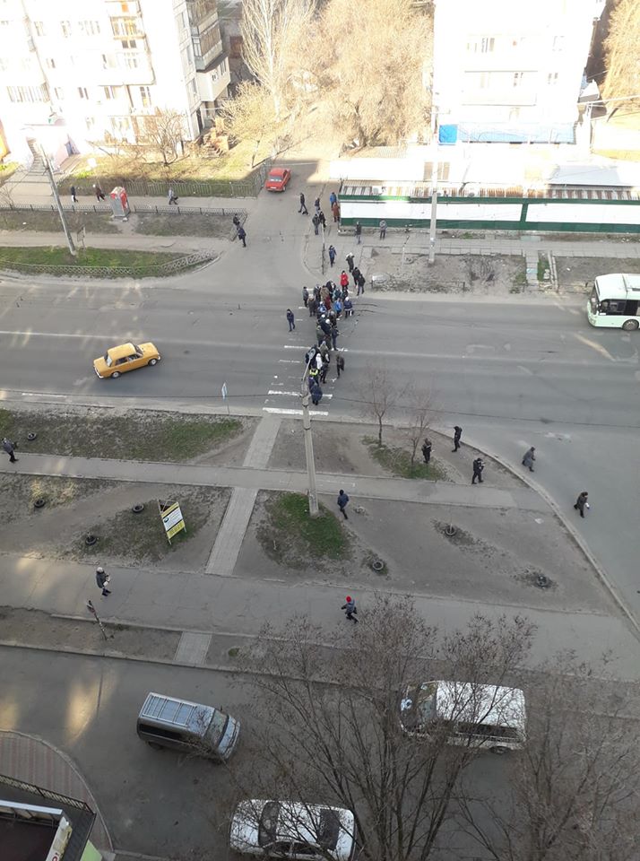 перекритя вулиці Северодонецьк