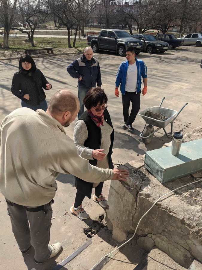 вход в терапевтический корпус Рубежное