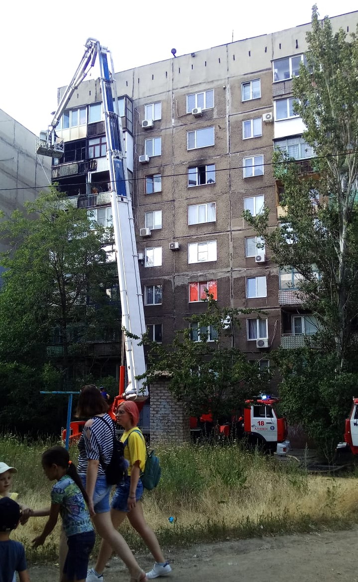 підпал будинку в Алчевську